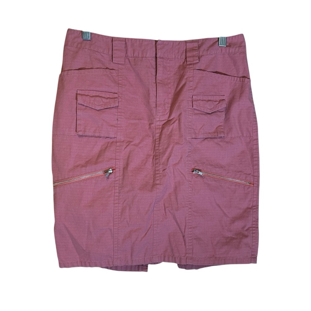 Club Monaco Pink Utility Cargo Mini Skirt Women’s Size 6 Cotton Casual Resort